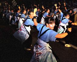 Kochi's 'Yosakoi' festival joined by other prefectures' teams